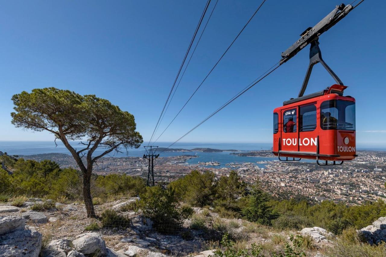 Le Terra-Cota 3 Ch Privees 10' Gare-Port Et Plage, Wfi, Cosy Toulon Kültér fotó